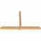 Ekena Millwork Eugene Smooth Timber Gable Bracket, Western Red Cedar, 108"W x 68"H x 5 1/2"D x 5 1/2"F, 15/12 Pitch GBW108X68X0606EUG00SWR - alternate 4